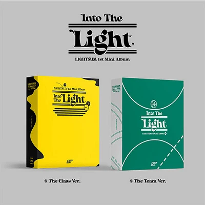 LIGHTSUM 1ST MINI ALBUM  INTO THE LIGHT | 2 ALBUM SET