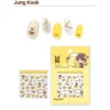 BTS TINYTAN SWEET TIME NAIL ART STICKER
