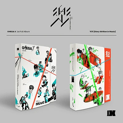 OMEGA X 1ST ALBUM  STORY WRITTEN IN MUSIC | 2 ALBUMS SET