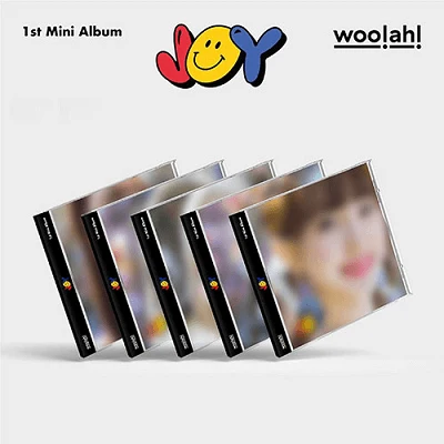 WOO!AH! 1ST MINI ALBUM JOY   JEWEL CASE VER.  | 5 ALBUMS SET