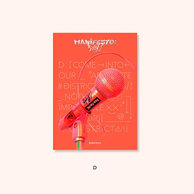ENHYPEN MANIFESTO DAY 1 ALBUM