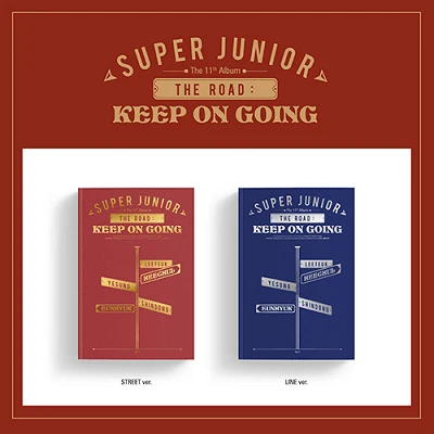 SUPER JUNIOR 11TH ALBUM VOL.1 THE ROAD : KEEP ON GOING 2 SUPER JUNIOR 11TH ALBUM VOL.1 THE ROAD : KEEP ON GOING