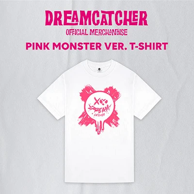 DREAMCATCHER OFFICIAL MERCHANDISE TSHIRT  | PINK MONSTER VER.