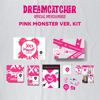 DREAMCATCHER OFFICIAL MERCHANDISE KIT | PINK MONSTER VER. 1 DREAMCATCHER OFFICIAL MERCHANDISE KIT | PINK MONSTER VER.
