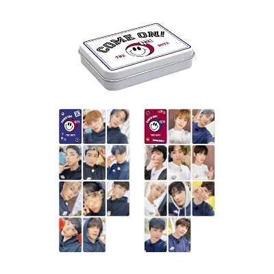 THE BOYZ 2022 COME ON! THE BOYZ  PHOTOCARD & TIN CASE SET