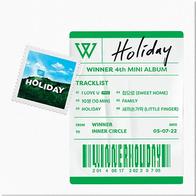 WINNER 4TH MINI ALBUM HOLIDAY KIT VER.