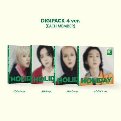 WINNER 4TH MINI ALBUM HOLIDAY DIGIPACK VER. | 4 ALBUMS SET