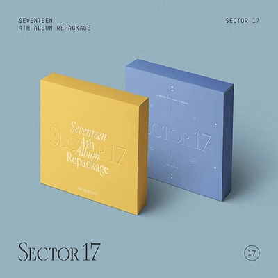 SEVENTEEN 4TH ALBUM REPACKAGE SECTOR 17  | 2 ALBUMS SET