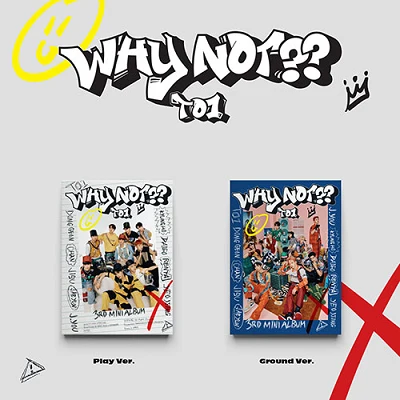 TO1 3RD MINI ALBUM WHY NOT?? | 2 ALBUMS SET 3 TO1 3RD MINI ALBUM WHY NOT?? | 2 ALBUMS SET