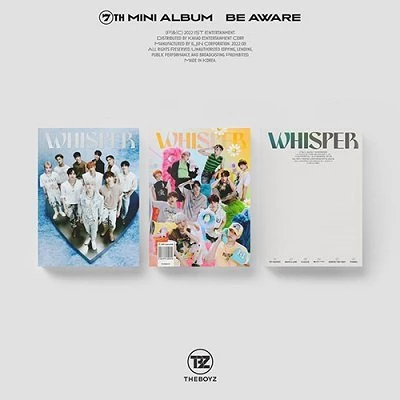 THE BOYZ 7TH MINI ALBUM  BE AWARE  |  3 ALBUMS SET