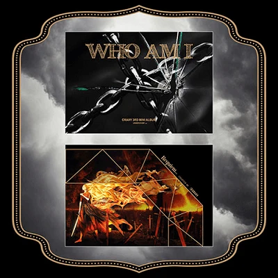 CRAXY 3RD MINI ALBUM WHO AM I  | 2 ALBUMS SET