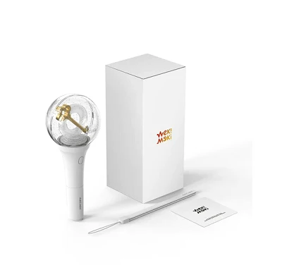WEKI MEKI OFFICIAL LIGHTSTICK  |   INCLUDES 2 RANDOM WEKI MEKI PHOTOCARD PER LIGHTSTICK