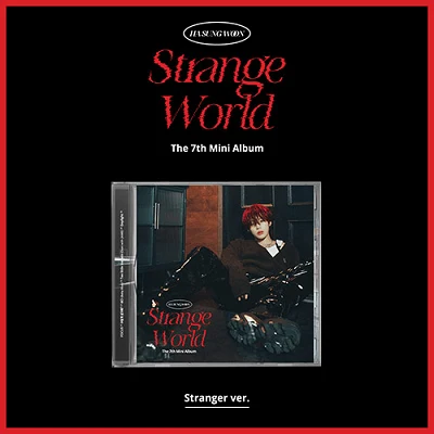 HA SUNG WOON 7TH MINI ALBUM STRANGE WORLD  JEWEL CASE  (STRANGER VER)