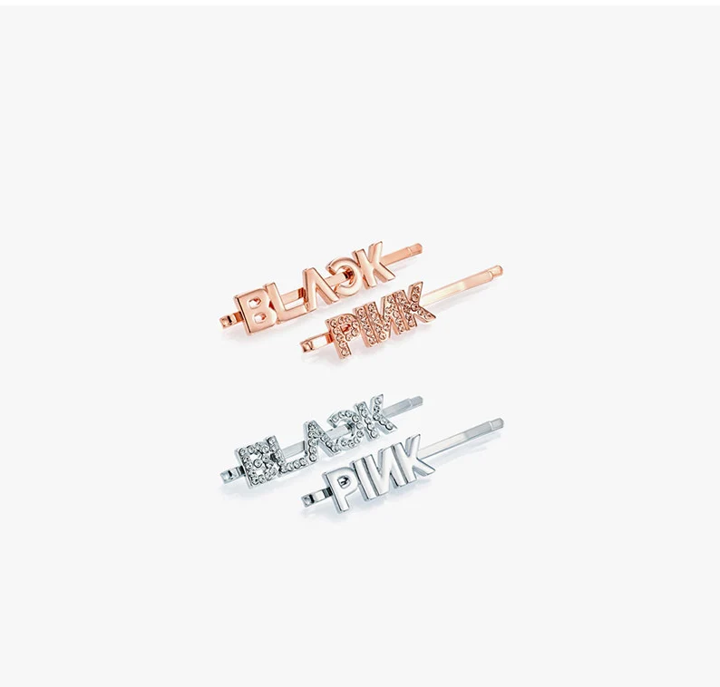 BLACKPINK OFFICIAL HAIR CLIP SET 2 BLACKPINK OFFICIAL HAIR CLIP SET