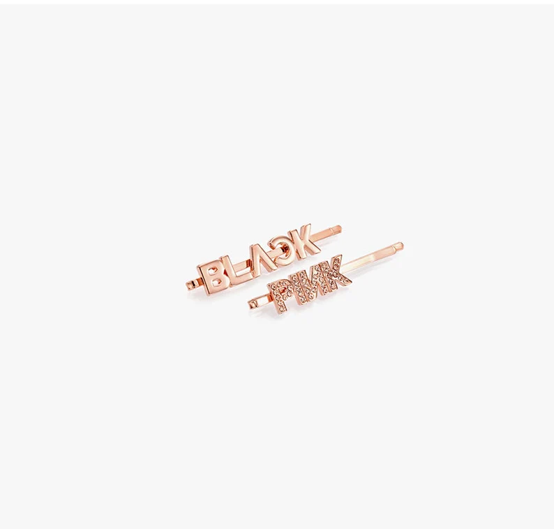 BLACKPINK OFFICIAL HAIR CLIP SET 3 BLACKPINK OFFICIAL HAIR CLIP SET