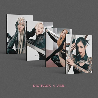 BLACKPINK 2ND ALBUM  BORN PINK  DIGIPACK VER.  -  4 ALBUMS SET