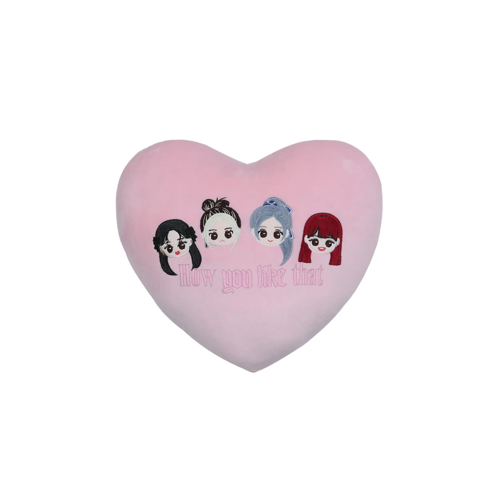 BLACKPINK OFFICIAL CHARACTER HEART CUSHION 1 BLACKPINK OFFICIAL CHARACTER HEART CUSHION
