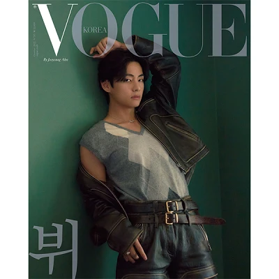 BTS V (TAEHYUNG) X VOGUE KOREA 2022.10  MAGAZINE  VERSION B