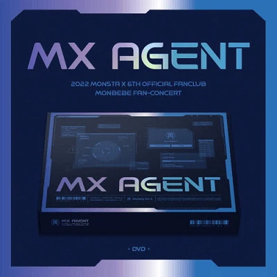 MONSTA X 2022 6TH OFFICIAL FANCLUB MONBEBE FAN-CONCERT MX AGENT DVD 2 MONSTA X 2022 6TH OFFICIAL FANCLUB MONBEBE FAN-CONCERT MX AGENT DVD