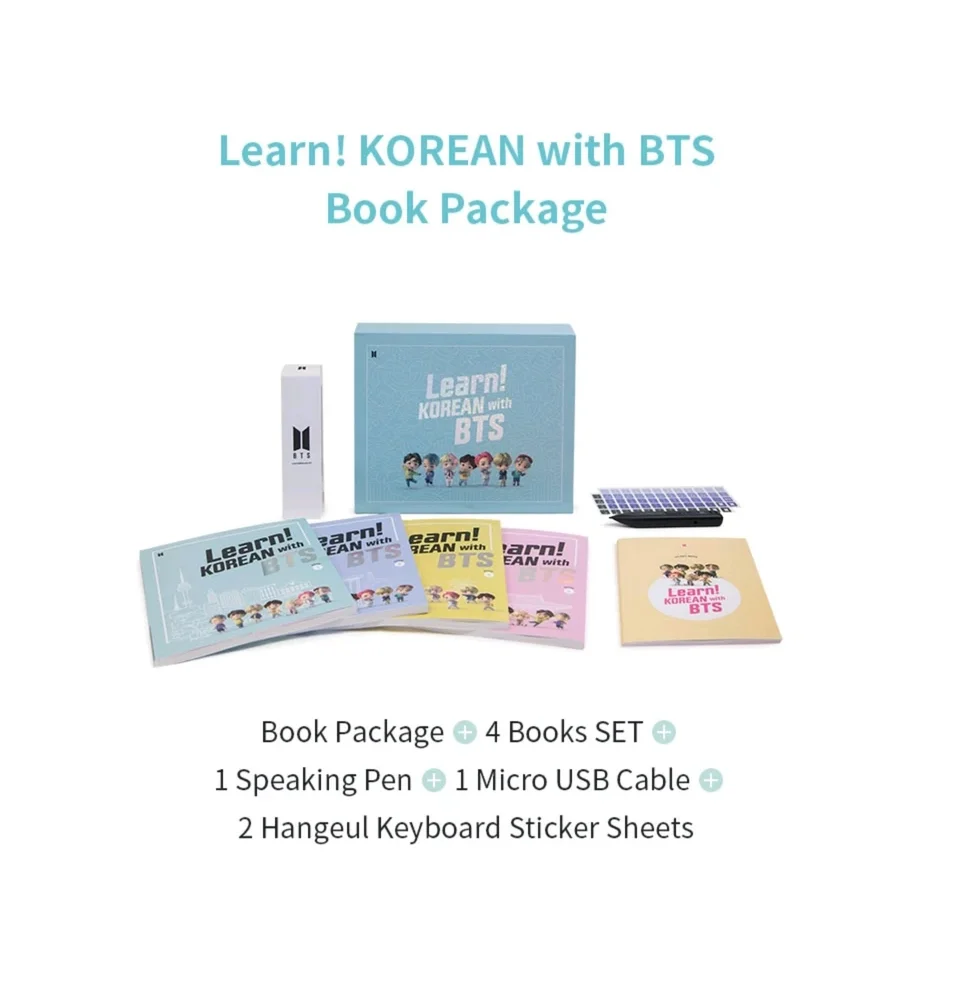 BTS OFFICIAL LEARN KOREAN WITH BTS BOOK PACKAGE 2 BTS OFFICIAL LEARN KOREAN WITH BTS BOOK PACKAGE
