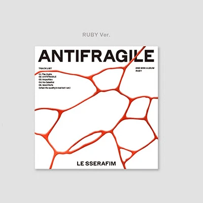 LE SSERAFIM 2ND MINI ALBUM ANTIFRAGILE COMPACT VERSION | 5 ALBUMS SET 3 LE SSERAFIM 2ND MINI ALBUM ANTIFRAGILE COMPACT VERSION | 5 ALBUMS SET