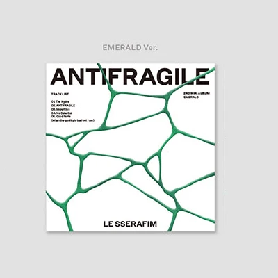 LE SSERAFIM 2ND MINI ALBUM ANTIFRAGILE COMPACT VERSION | 5 ALBUMS SET 4 LE SSERAFIM 2ND MINI ALBUM ANTIFRAGILE COMPACT VERSION | 5 ALBUMS SET