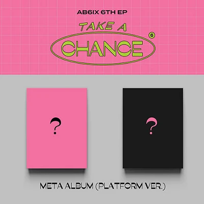 AB6IX 6TH EP ALBUM TAKE A CHANCE  META ALBUM PLATFORM VER. |  2 ALBUMS SET