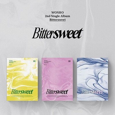 WONHO 2ND SINGLE ALBUM BITTERSWEET | 3 ALBUMS SET 1 WONHO 2ND SINGLE ALBUM BITTERSWEET | 3 ALBUMS SET