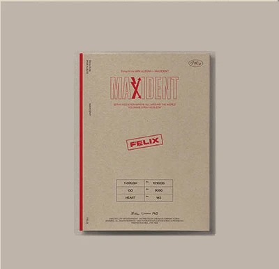 STRAY KIDS MINI ALBUM MAXIDENT CASE VER | 8 ALBUMS SET 7 STRAY KIDS MINI ALBUM MAXIDENT CASE VER | 8 ALBUMS SET
