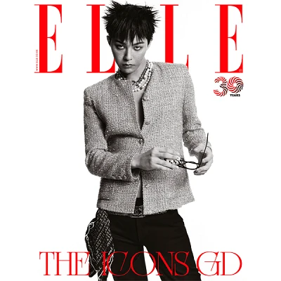BIGBANG G-DRAGON ELLE 2022.11  MAGAZINE  VERSION A