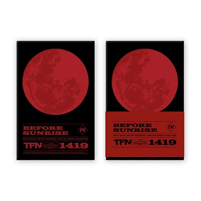 TFN (T1419) MINI ALBUM BEFORE SUNRISE PART 4 POCA VER 2 TFN (T1419) MINI ALBUM BEFORE SUNRISE PART 4 POCA VER
