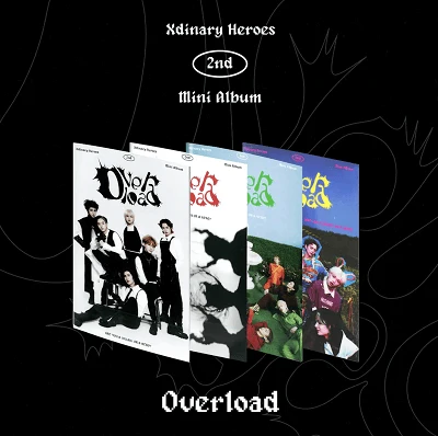 XDINARY HEROES 2ND MINI ALBUM OVERLOAD | 4 ALBUMS SET 10 XDINARY HEROES 2ND MINI ALBUM OVERLOAD | 4 ALBUMS SET