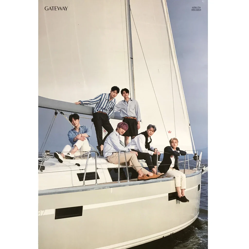 ASTRO GATEWAY 7TH MINI ALBUM OFFICIAL POSTER (ANOTHER WORLD VER)