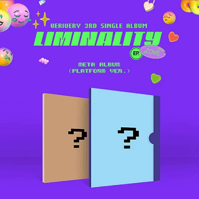 VERIVERY 3RD SINGLE ALBUM  LIMINALITY  EP.LOVE  META ALBUM PLAFORM VER  |  2 ALBUMS SET
