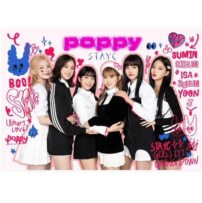 STAYC  POPPY LIMITED EDITION - CD+DVD  |  JAPAN IMPORT