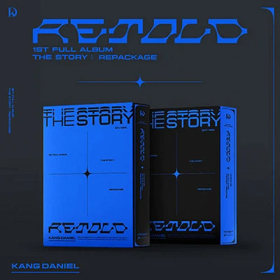 KANG DANIEL 1ST FULL ALBUM REPACKAGE : RETOLD - 2 ALBUMS SET 3 KANG DANIEL 1ST FULL ALBUM REPACKAGE : RETOLD - 2 ALBUMS SET