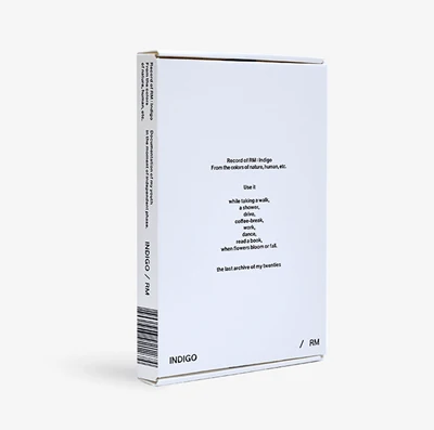 BTS (Rap Monster) RM SOLO ALBUM INDIGO - BOOK EDITION 3 BTS (Rap Monster) RM SOLO ALBUM INDIGO - BOOK EDITION