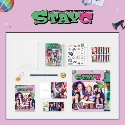 STAYC 2023 SEASON’S GREETINGS | PRE ORDER ONLY First Press Limited PHOTOCARD SET (6pcs) INCLUDED 1 STAYC 2023 SEASON’S GREETINGS | PRE ORDER ONLY First Press Limited PHOTOCARD SET (6pcs) INCLUDED