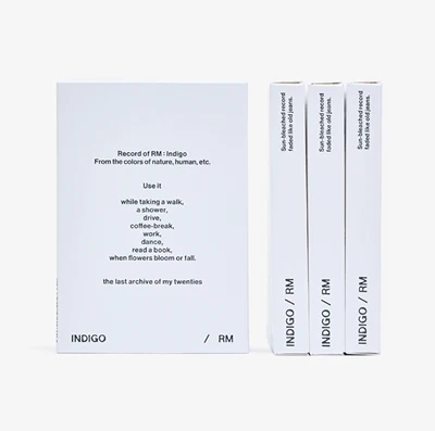 BTS (Rap Monster) RM SOLO ALBUM INDIGO - WEVERSE ALBUM VERSION WEVERSE PRE ORDER BENEFIT INCLUDED 1 BTS (Rap Monster) RM SOLO ALBUM INDIGO - WEVERSE ALBUM VERSION WEVERSE PRE ORDER BENEFIT INCLUDED