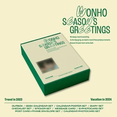 WONHO 2023 SEASON’S GREETINGS 'Travel in 2023/Vacation in 2024' 3 WONHO 2023 SEASON’S GREETINGS 'Travel in 2023/Vacation in 2024'