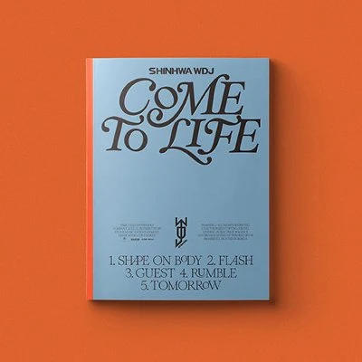 SHINHWA WDJ 1ST MINI ALBUM COME TO LIFE 2 SHINHWA WDJ 1ST MINI ALBUM COME TO LIFE