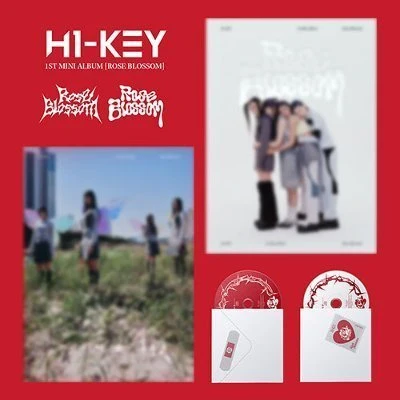 H1-KEY 1ST MINI ALBUM ROSE BLOSSOM | 2 ALBUMS SET 1 H1-KEY 1ST MINI ALBUM ROSE BLOSSOM | 2 ALBUMS SET