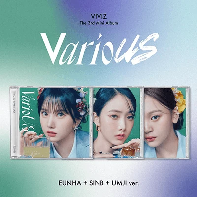 VIVIZ 3RD MINI ALBUM VARIOUS JEWEL CASE VER.  |  3 ALBUMS SET