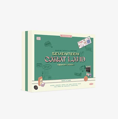 SEVENTEEN 6TH FAN MEETING 2022 SEVENTEEN IN CARAT LAND MEMORY BOOK + DIGITAL CONTENTS