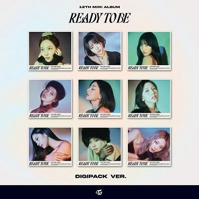 TWICE 12TH MINI ALBUM READY TO BE DIGIPACK VER + 1 HOLOGRAPHIC PHOTOCARD 1 TWICE 12TH MINI ALBUM READY TO BE DIGIPACK VER + 1 HOLOGRAPHIC PHOTOCARD