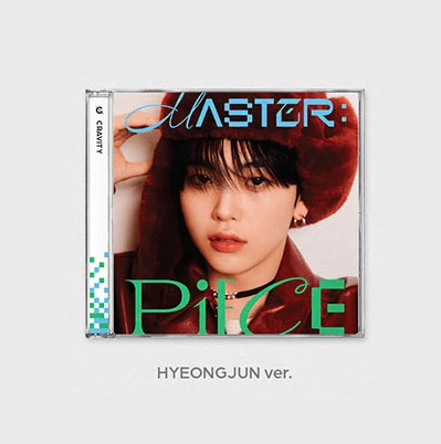 CRAVITY 5TH MINI ALBUM MASTER:PIECE JEWEL CASE VER 1 CRAVITY 5TH MINI ALBUM MASTER:PIECE JEWEL CASE VER