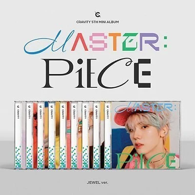 CRAVITY 5TH MINI ALBUM MASTER:PIECE JEWEL CASE VER 2 CRAVITY 5TH MINI ALBUM MASTER:PIECE JEWEL CASE VER