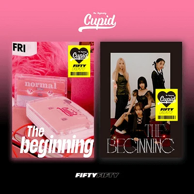FIFTY FIFTY 1ST SINGLE ALBUM THE BEGINNING: CUPID  |  2 ALBUMS SET