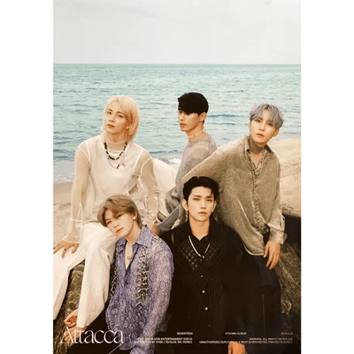 SEVENTEEN ATTACCA 9TH MINI ALBUM POSTER | VERSION VOCAL UNIT 1 SEVENTEEN ATTACCA 9TH MINI ALBUM POSTER | VERSION VOCAL UNIT