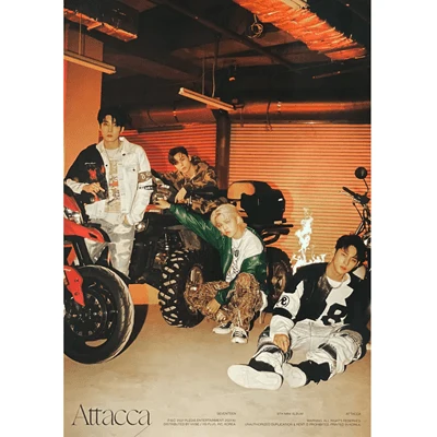 SEVENTEEN ATTACCA 9TH MINI ALBUM POSTER | VERSION HIP HOP UNIT 2 SEVENTEEN ATTACCA 9TH MINI ALBUM POSTER | VERSION HIP HOP UNIT